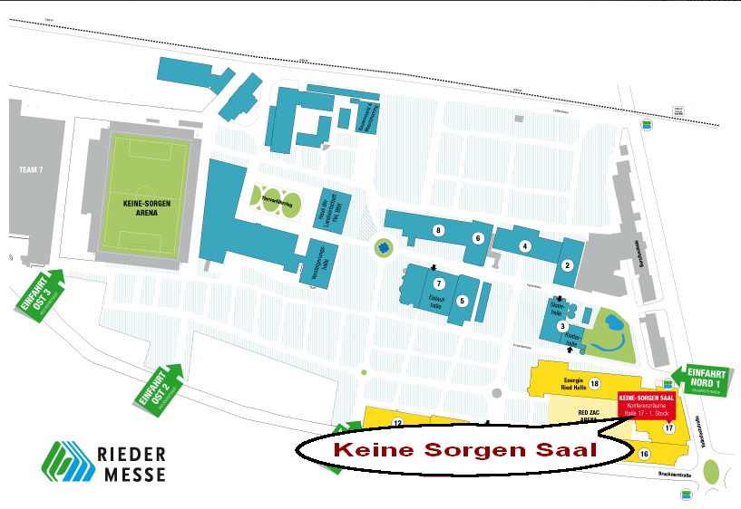 Hier liegt der Keine Sorgen Saal