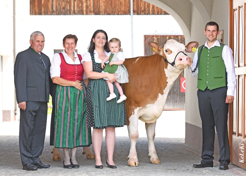 Fleckviehzüchter des Jahres 2019: Familie Fürst, Lasberg, Oberösterreich