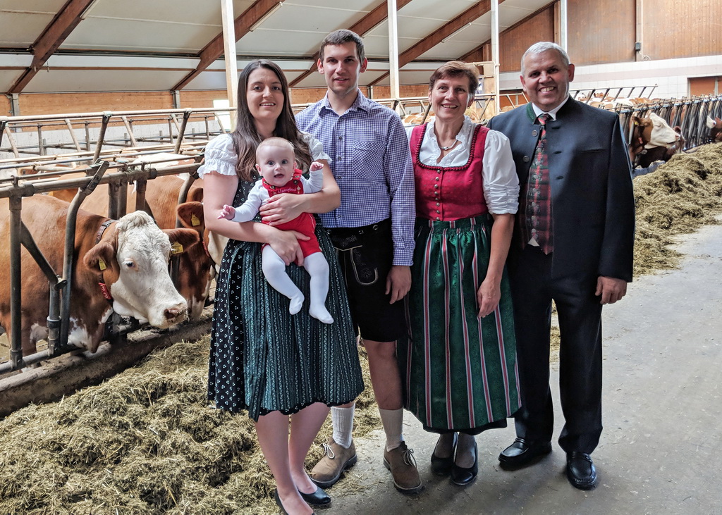 Familie Fürst - Fleckviehzüchter des Jahres 2018