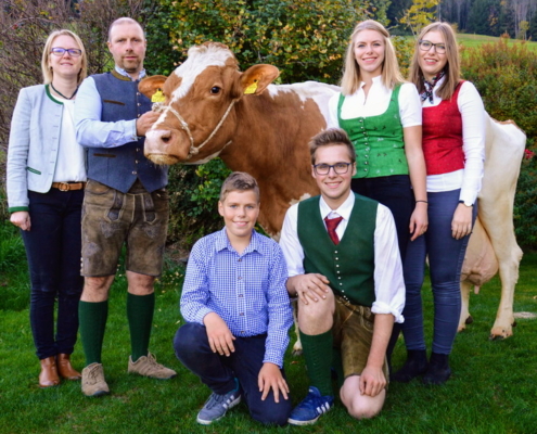 ERLE mit Züchterfamilie Bernhard und Maria Schirnhofer, Grafendorf