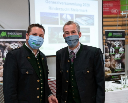 Generalversammlung RSTM 2020 Obmann Bischof und GF Pfleger