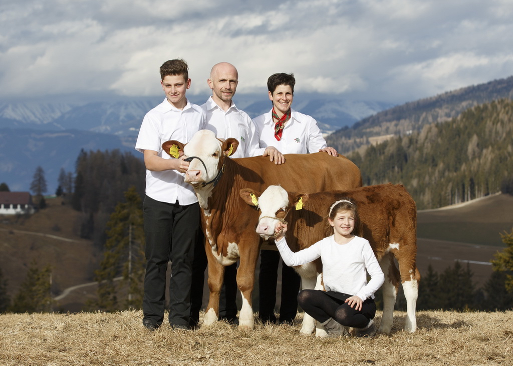 Familie Luschnig 6. Platz beim FV-Züchter des Jahres 2020