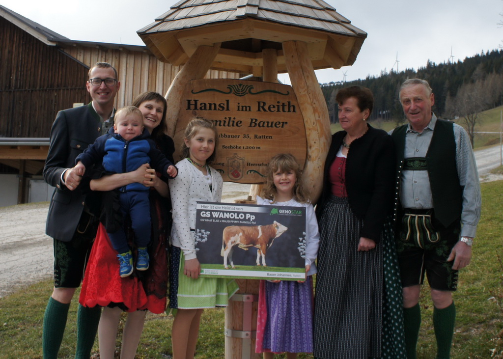Familie Bauer, Ratten, Steiermark