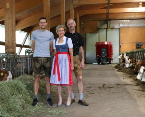 Martin, Andrea und Herbert Gruber (v. l.)