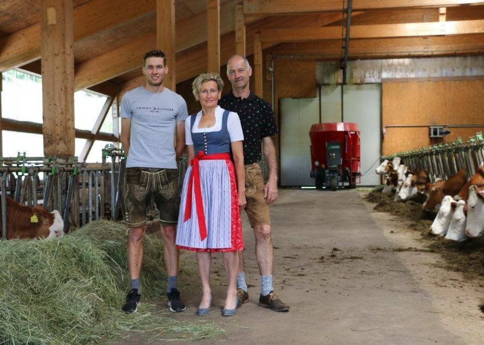 Martin, Andrea und Herbert Gruber (v. l.)