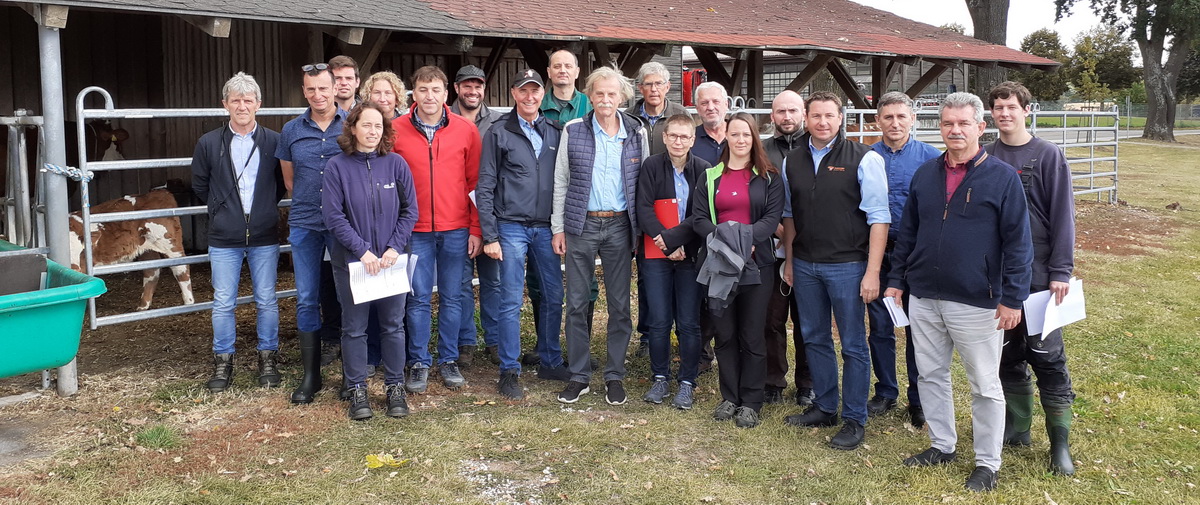 Die Chefklassifizierer der EVF-Länder 2021 in Triesdorf, Deutschland