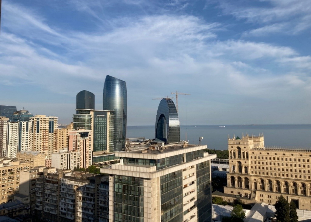 Baku Hauptstadt von Aserbaidschan