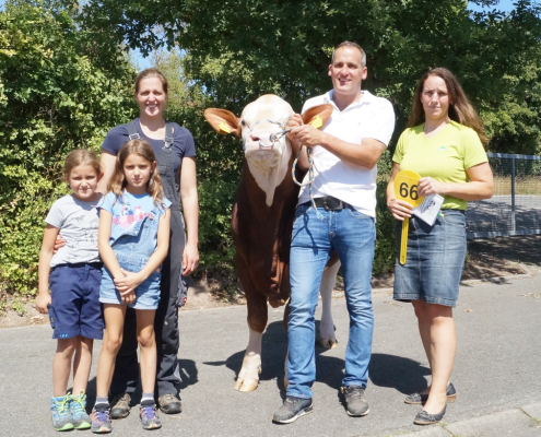 HEISS mit Züchterfamilie Bürger