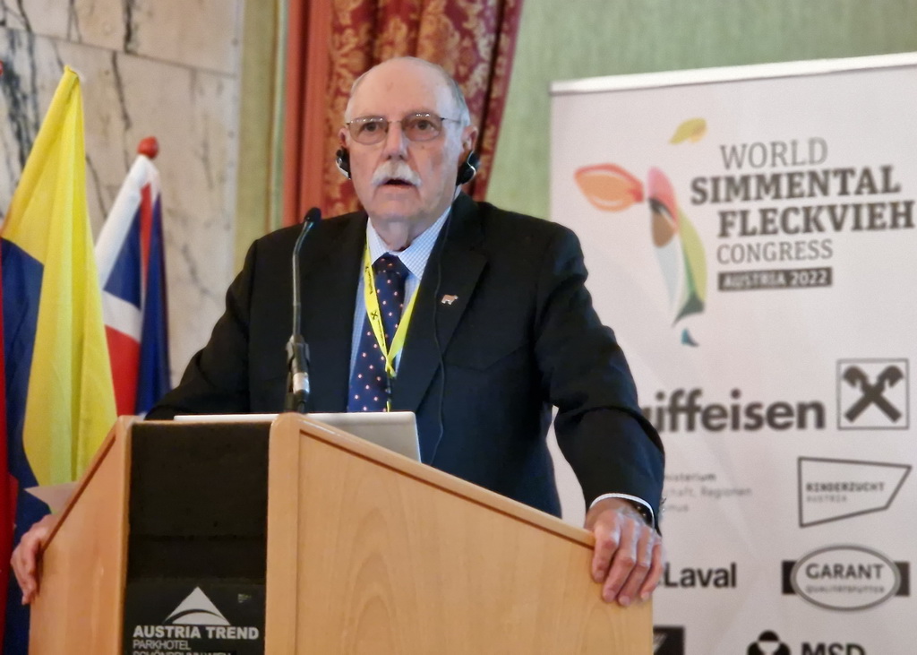 Der scheidende WSFF-Präsident Fred Schuetze