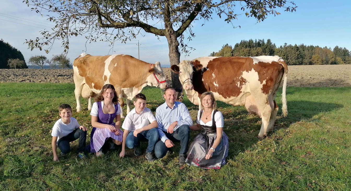 ESTA, Rechberg x Webal, und WUSCHL, Titan Red x Rocker ET, Fam. Bauer, Schardenberg, OÖ-FIH, Foto privat