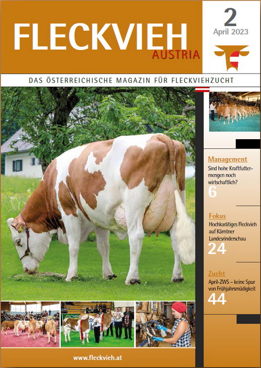 Cover Fleckvieh Austria Magazin 2_23
