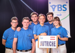 Team Austria bei der Jungzüchterschule 2023 in Belgien