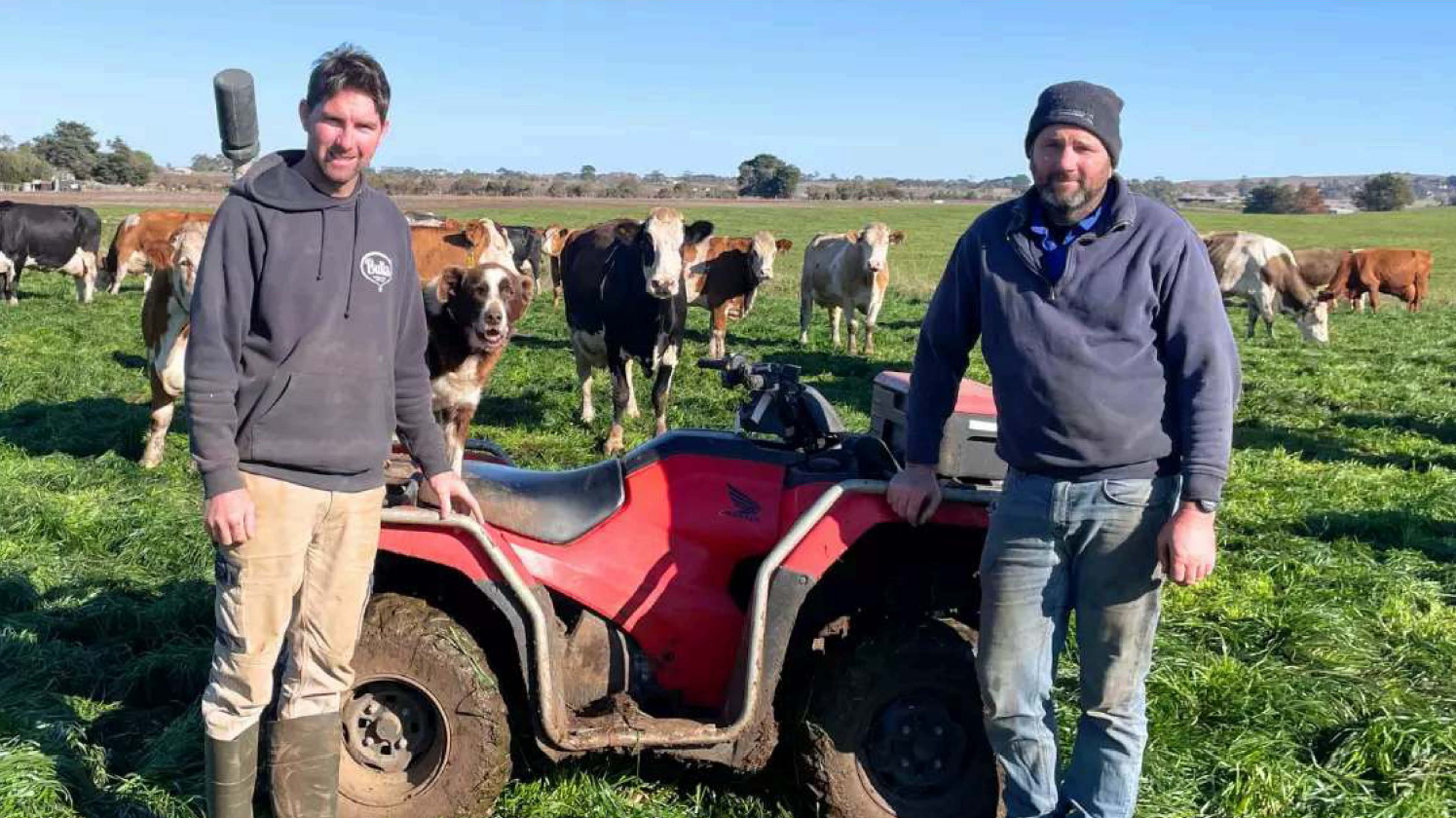 Luke und Mark McCarthy, Coragulac, Australien