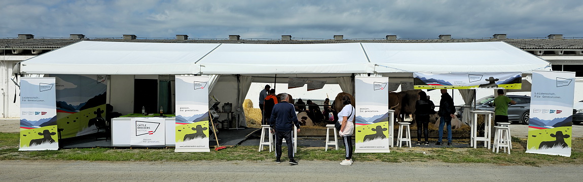 Messestand RINDERZUCHT AUSTRIA in Bjelovar