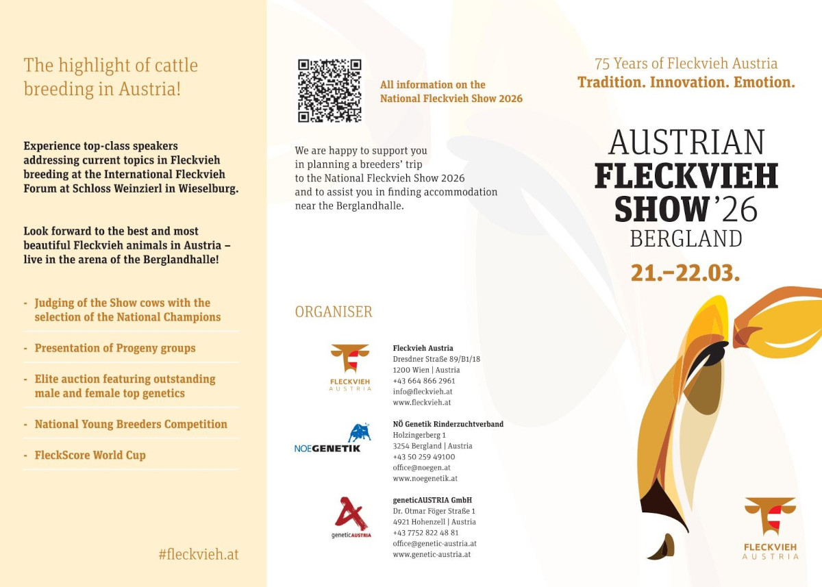 program Austrian Fleckvieh Show