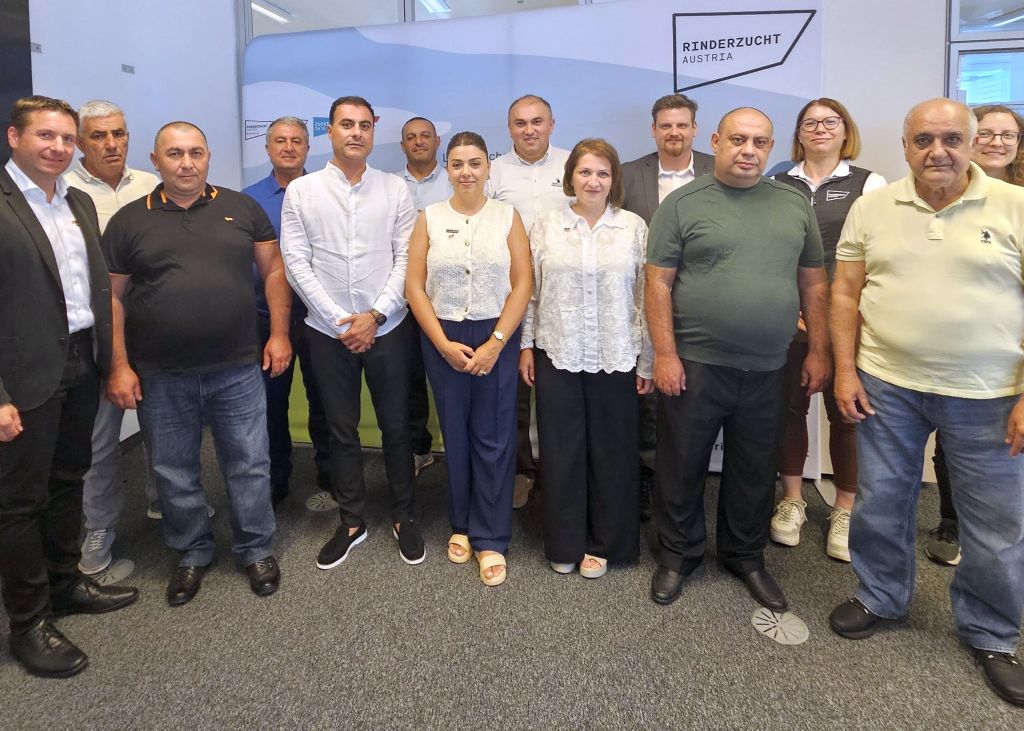 Die armenische Delegation zu Gast im Haus der Tierzucht in Wien Die armenische Delegation zu Gast im Haus der Tierzucht in Wien